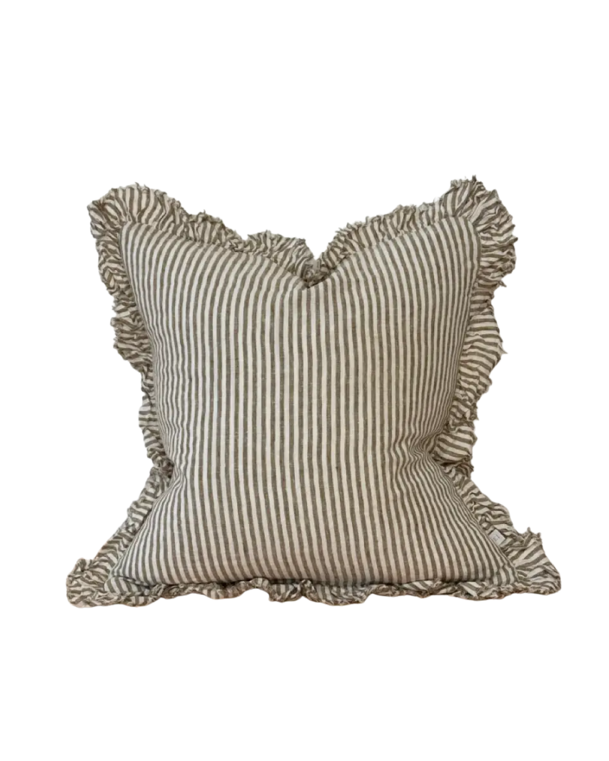 The Portobello Stripe Cushion Cover